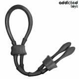 Verstellbares Silikonseil für den Penis von Addicted Toys | Fesselliebe.de