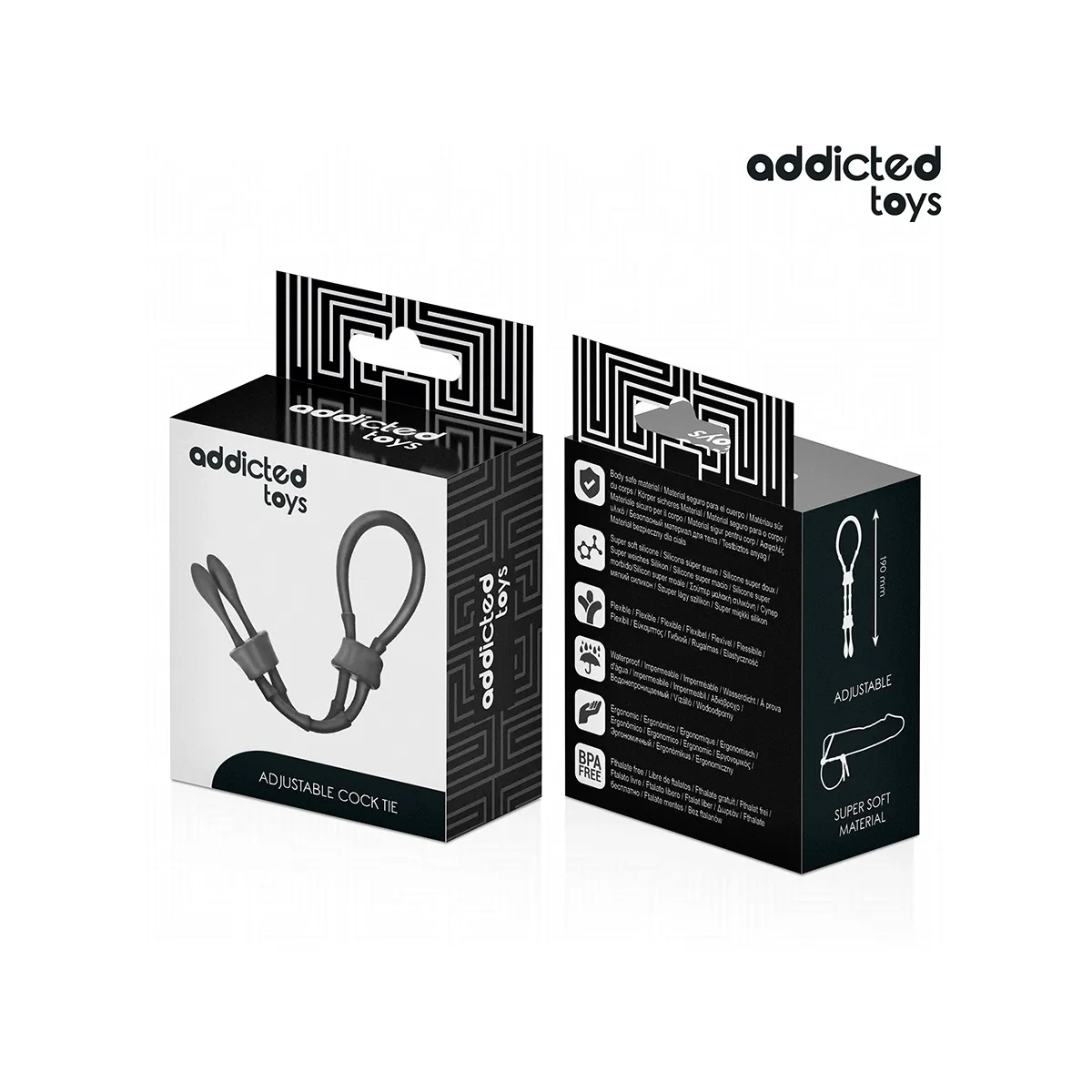 Verstellbares Silikonseil für den Penis von Addicted Toys | Fesselliebe.de
