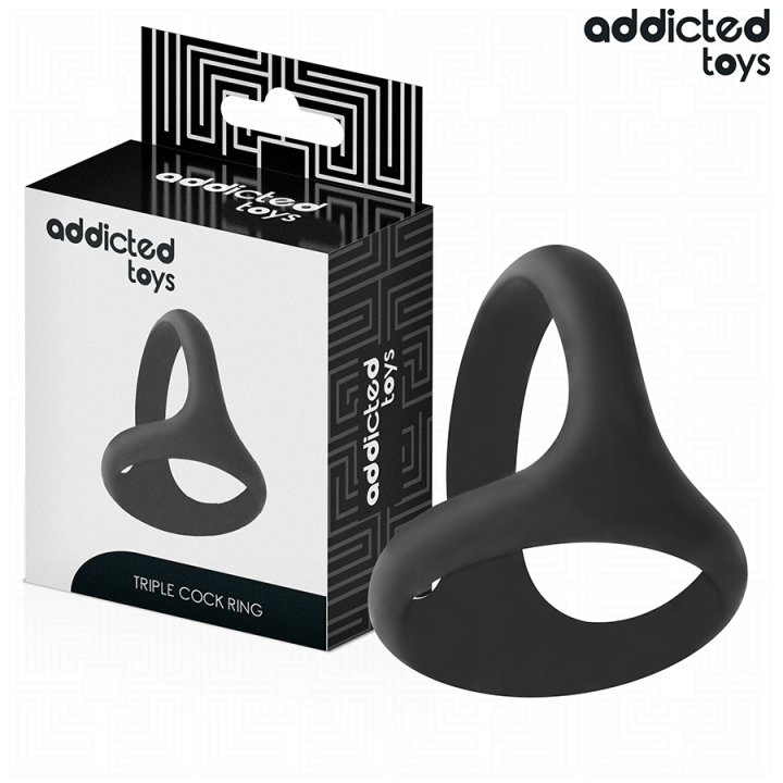 Dicker Dreifach-Penisring von Addicted Toys | Fesselliebe.de