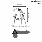 Dreifach-Penisring von Addicted Toys | Fesselliebe.de