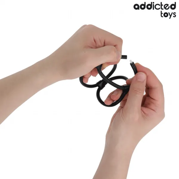 Dreifach-Penisring von Addicted Toys | Fesselliebe.de