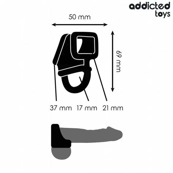 Peniskäfigring von Addicted Toys | Fesselliebe.de