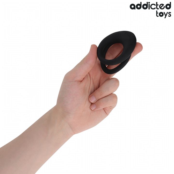 Doppelt Strukturierter Penisring von Addicted Toys | Fesselliebe.de