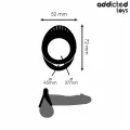Doppelt Strukturierter Penisring von Addicted Toys