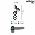 Penisring mit Teilern für Hoden von Addicted Toys