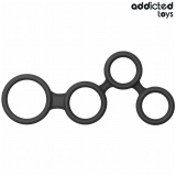 Penisring mit Teilern für Hoden von Addicted Toys | Fesselliebe.de