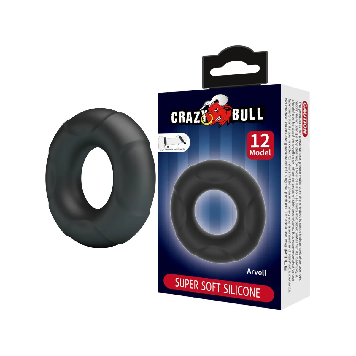 Arvell Silikonring Modell 12 von Crazy Bull | Fesselliebe.de