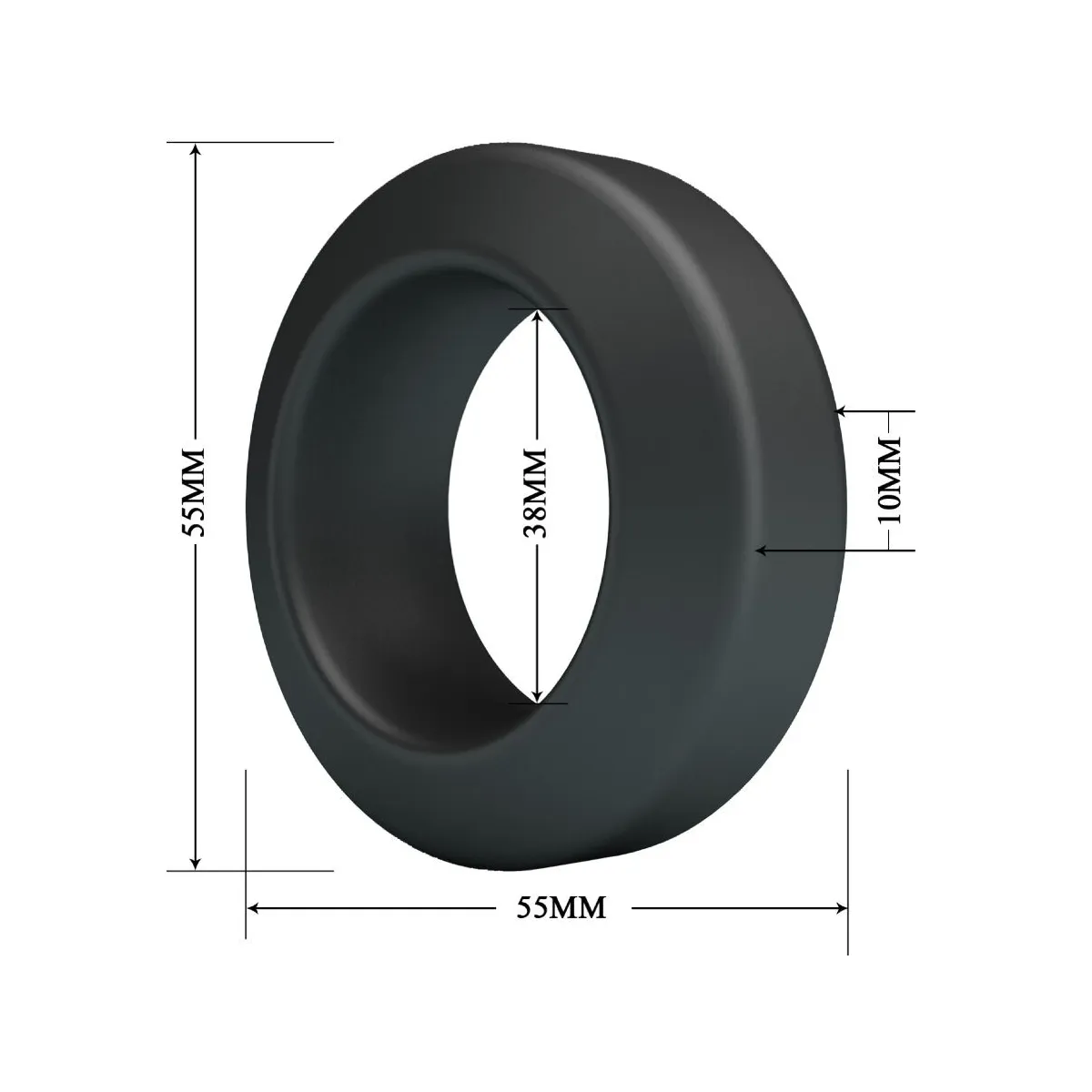 Brodan Silikonring Modell 9 von Crazy Bull | Fesselliebe.de