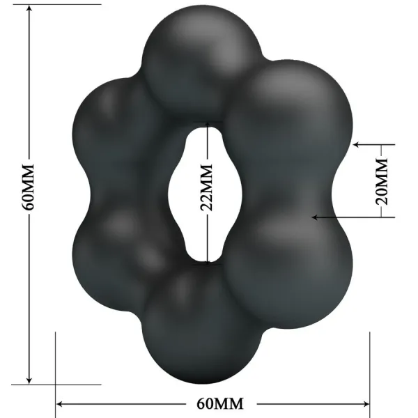 Clauzell Silikonring Modell 10 von Crazy Bull | Fesselliebe.de