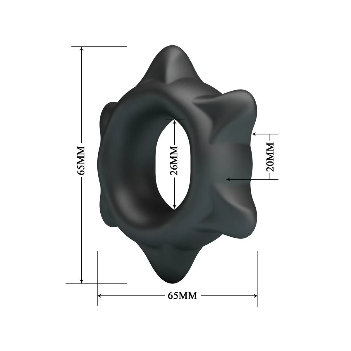 Ethaniel Silikonring Modell 11 von Crazy Bull | Fesselliebe.de
