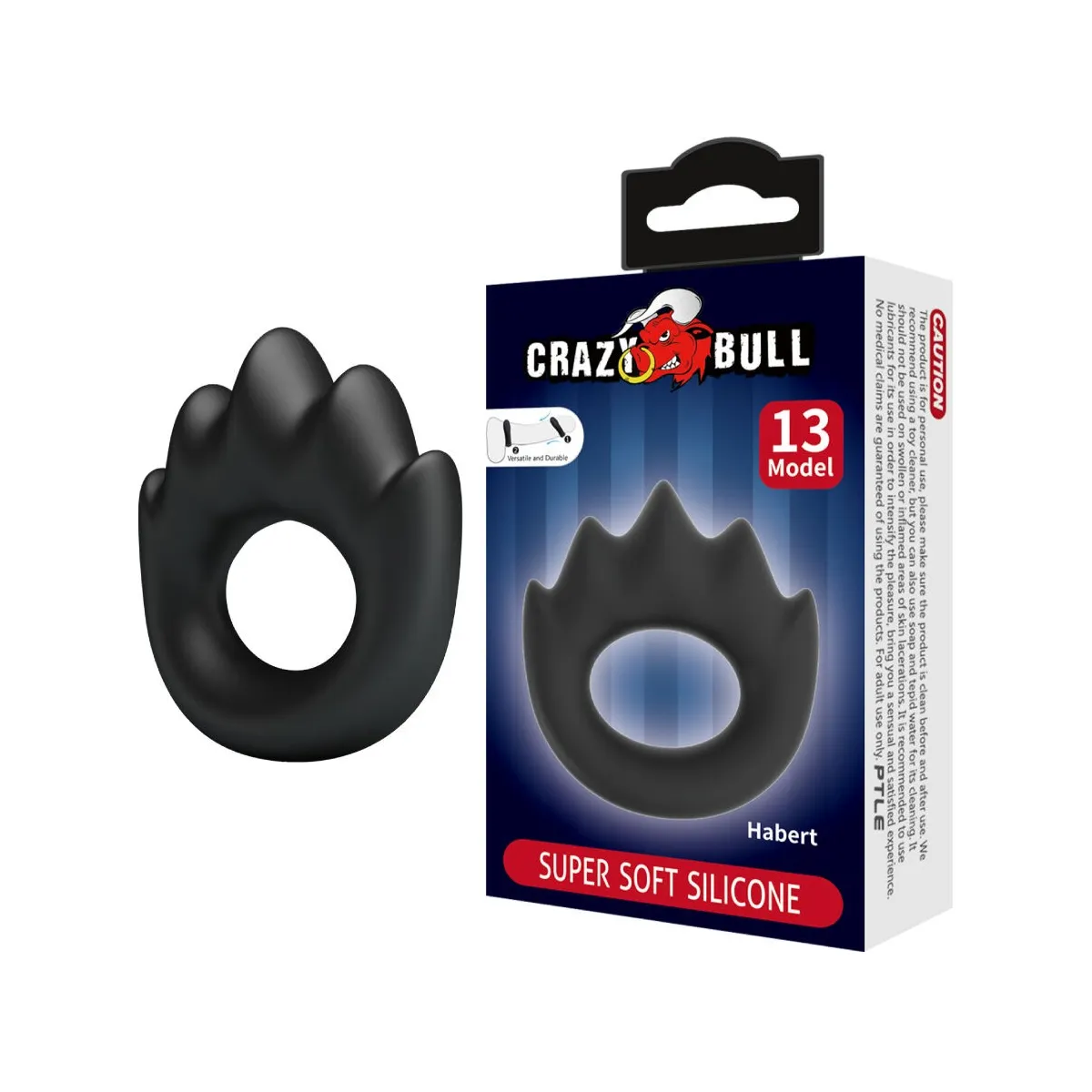 Habert Silikonring Modell 13 von Crazy Bull | Fesselliebe.de