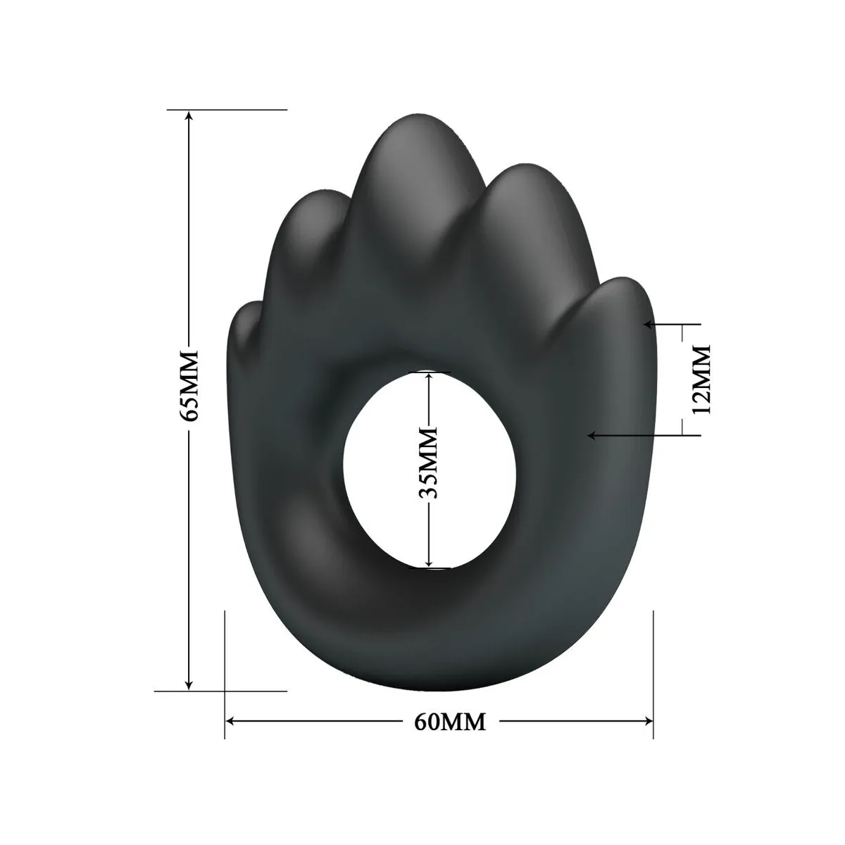 Habert Silikonring Modell 13 von Crazy Bull | Fesselliebe.de