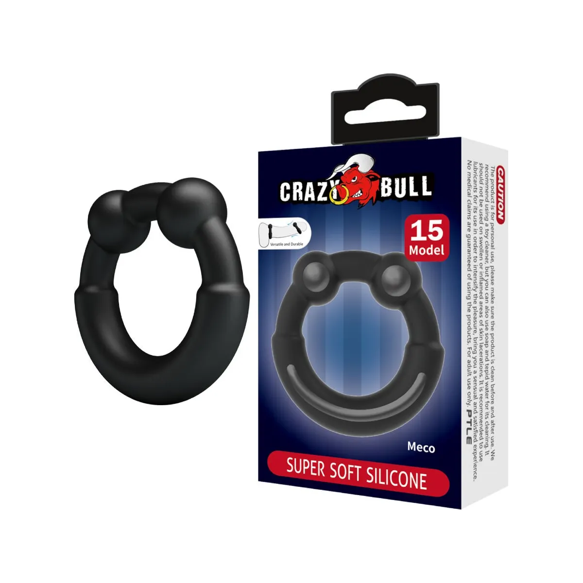 Meco Silikonring Modell 15 von Crazy Bull | Fesselliebe.de