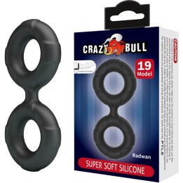 Radwan Doppelter Silikonring Modell 19 von Crazy Bull | Fesselliebe.de