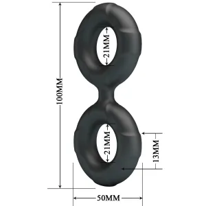 Radwan Doppelter Silikonring Modell 19 von Crazy Bull