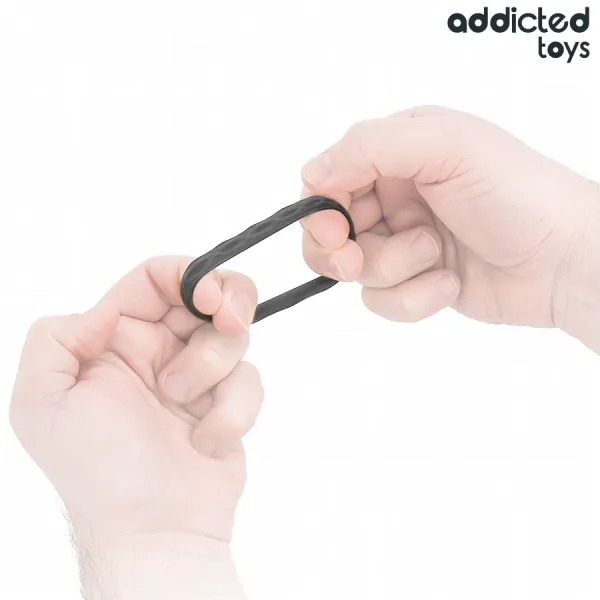 Set mit Strukturiertem Cockring In 4 Grössen von Addicted Toys | Fesselliebe.de