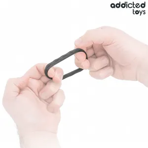 Set mit Strukturiertem Cockring In 4 Grössen von Addicted Toys