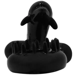 Sweet Ring Ring mit Klitorisstimulator Delfin von Baile For Him