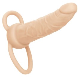 Performance Maxx wiederaufladbarer Dual Penetrator, Helle Haut von Calexotics | Fesselliebe.de