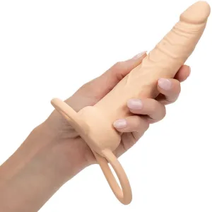 Performance Maxx wiederaufladbarer Dual Penetrator, Helle Haut von Calexotics