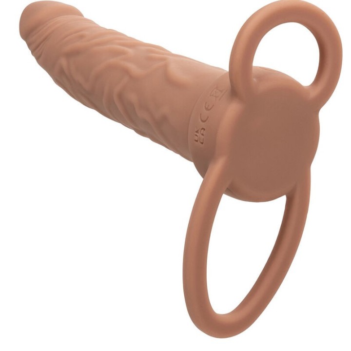 Performance Maxx wiederaufladbarer Dual-Penetrator, Braun von Calexotics | Fesselliebe.de