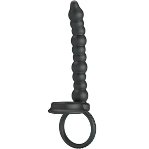 Dillion Doppelte Penetration Cock Ring Schwarz von Pretty Love