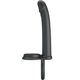 Dillion Doppelte Penetration Doppelter Cockring Schwarz von Pretty Love | Fesselliebe.de