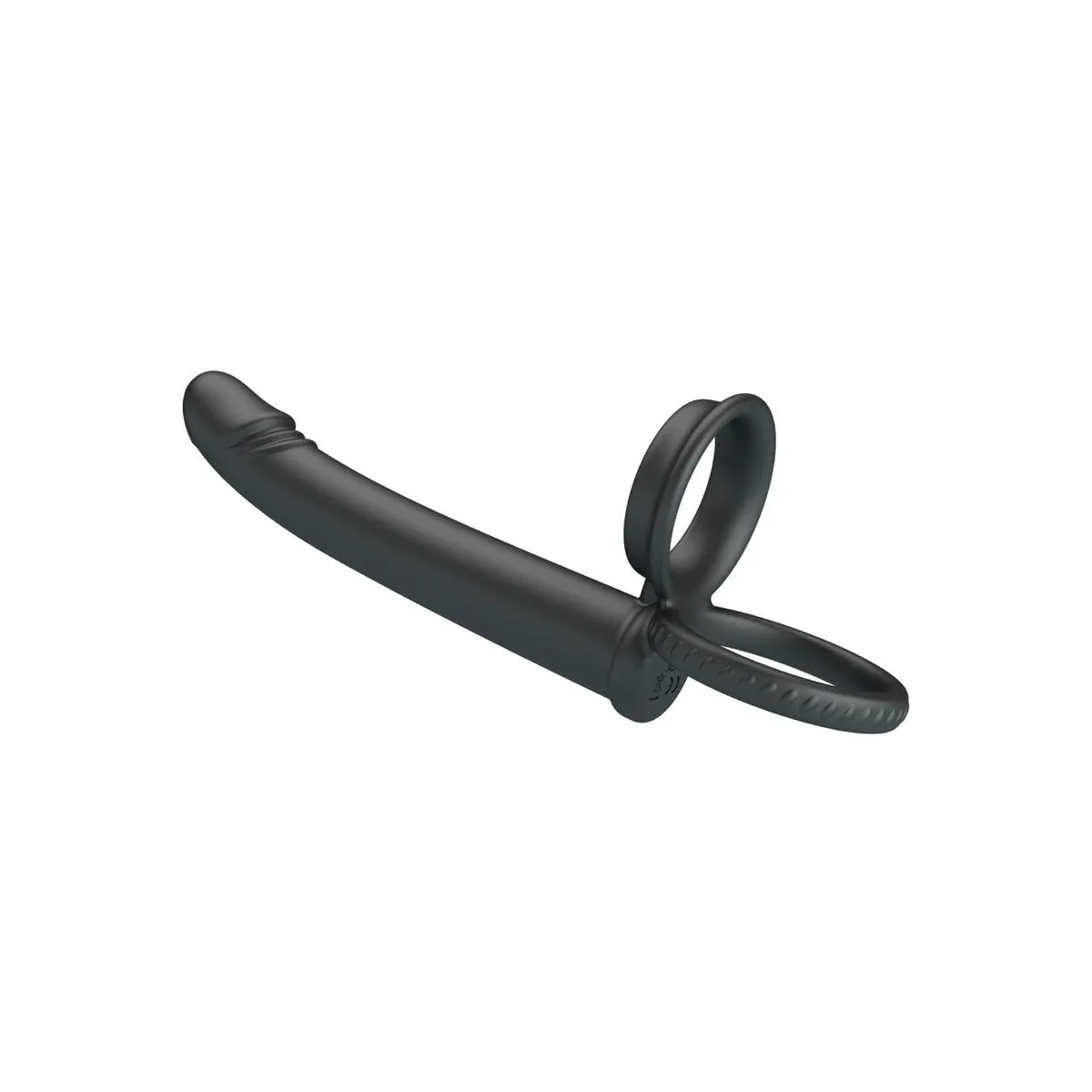 Dillion Doppelte Penetration Doppelter Cockring Schwarz von Pretty Love | Fesselliebe.de