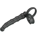 Tatum Vibrierender Penisring mit Stecker 10 Vibrationen Schwarz von Pretty Love