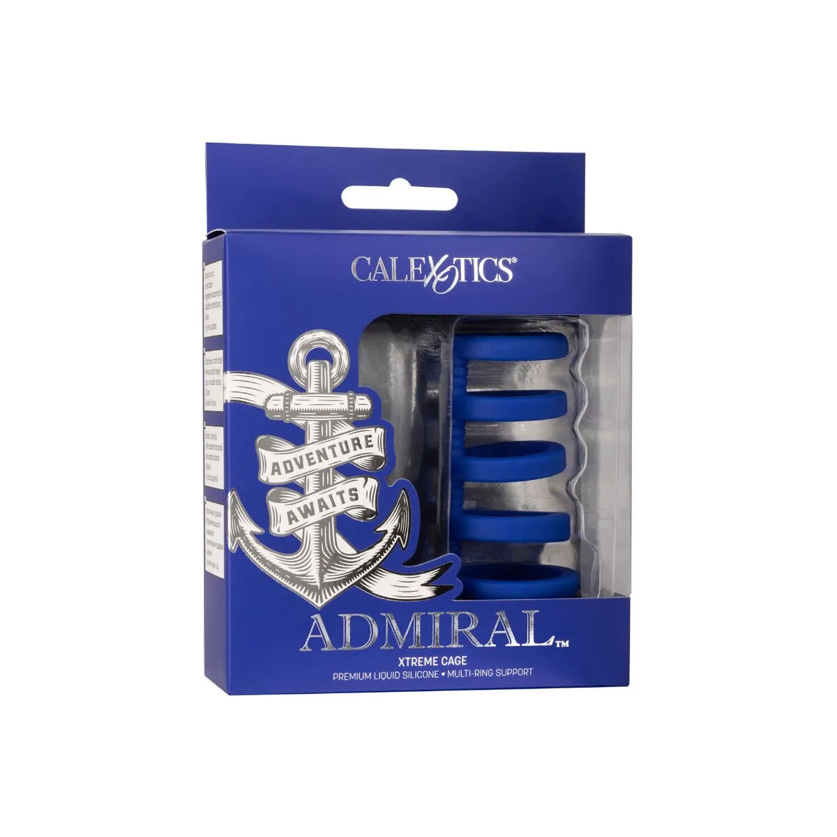 Admiral Xtreme Cage Blau von Calexotics | Fesselliebe.de