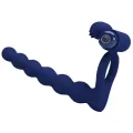 Ajmal Vibrationsring mit Stecker Blau von Pretty Love Male