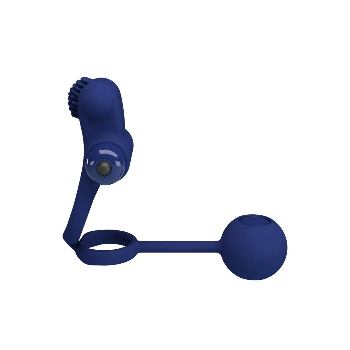 Remington Doppelvibrationsring mit Stecker Blau von Pretty Love Male | Fesselliebe.de