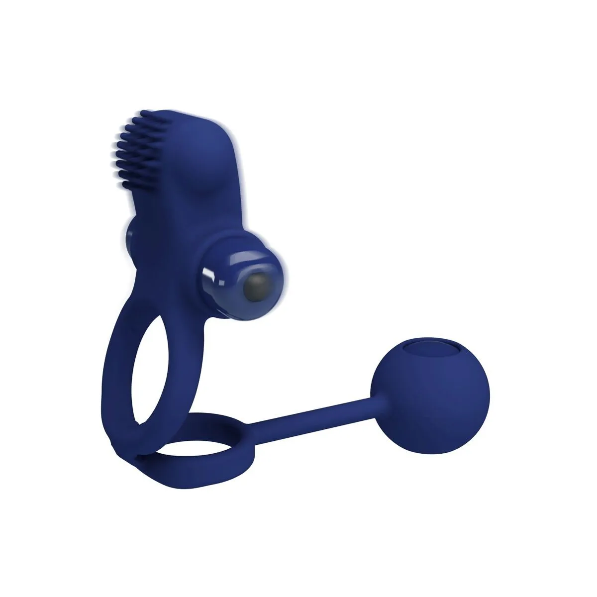 Remington Doppelvibrationsring mit Stecker Blau von Pretty Love Male | Fesselliebe.de