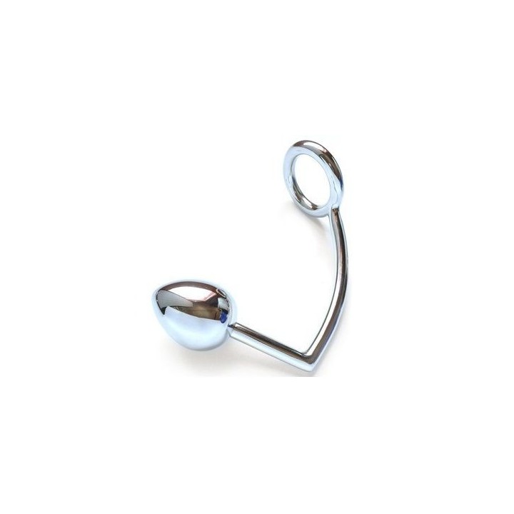 Ring mit Analhaken 50mm von Metal Hard | Fesselliebe.de