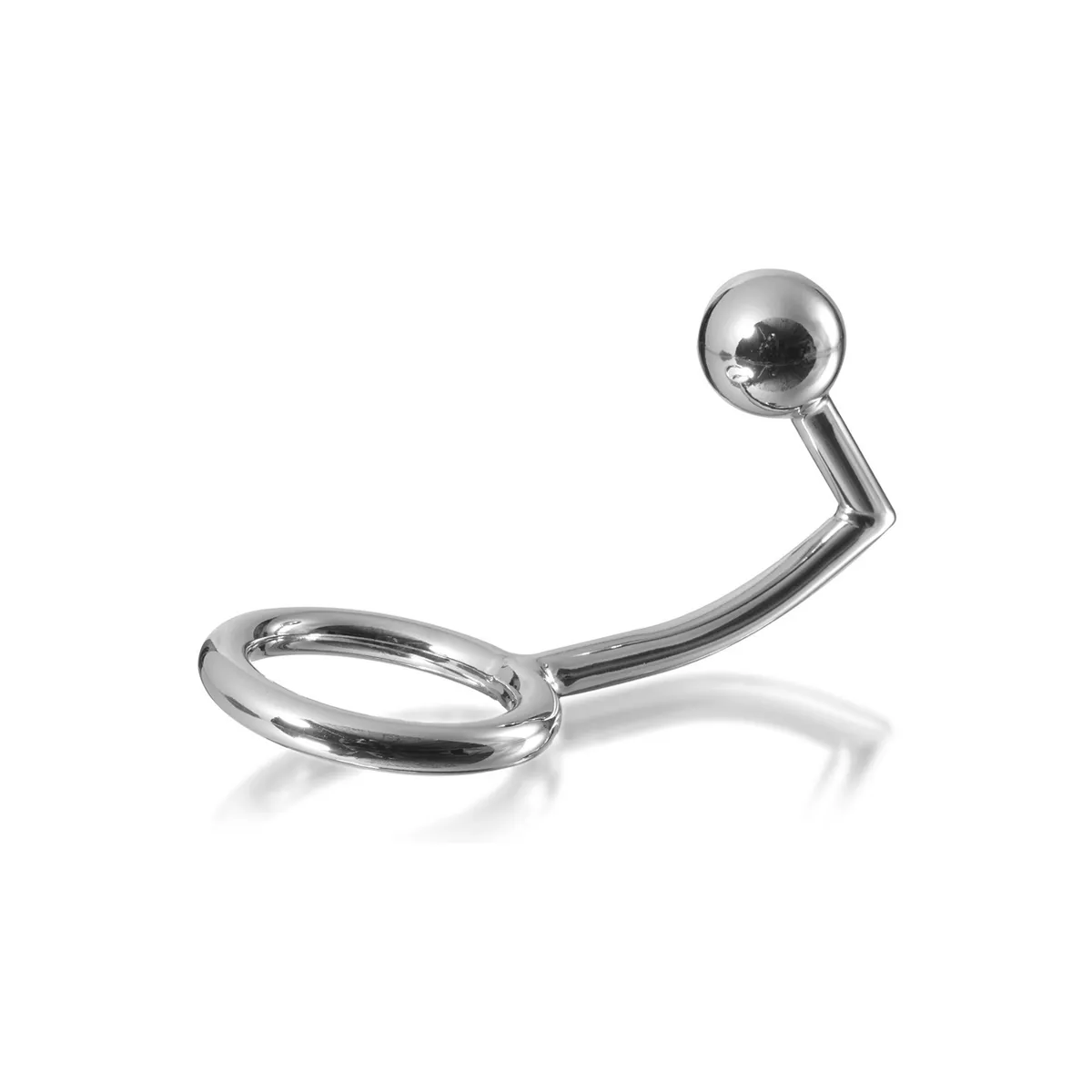 Penisring mit Anal-Eindringlingshaken, 40 Mm von Metal Hard | Fesselliebe.de