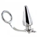 Stahlring mit Analplug, 45 X 45 Mm von Metal Hard