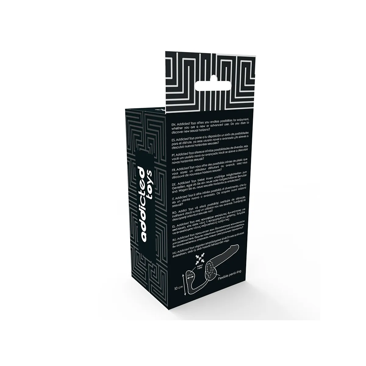 Analplug mit Schwarzem Penisring von Addicted Toys | Fesselliebe.de