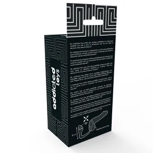 Analplug mit Schwarzem Penisring von Addicted Toys