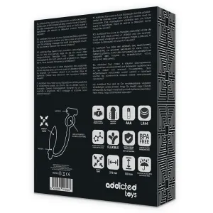 Analplug mit Vibrationsring von Addicted Toys