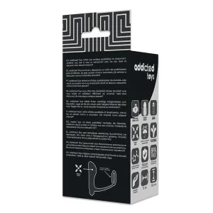 Vibratorischer Analplug mit Penisring von Addicted Toys