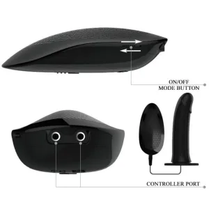 Vito Strap-On mit Hohldildo und Vibration 17,3 cm von Pretty Love Male