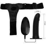 Vito Strap-On mit Hohldildo und Vibration 17,3 cm von Pretty Love Male | Fesselliebe.de