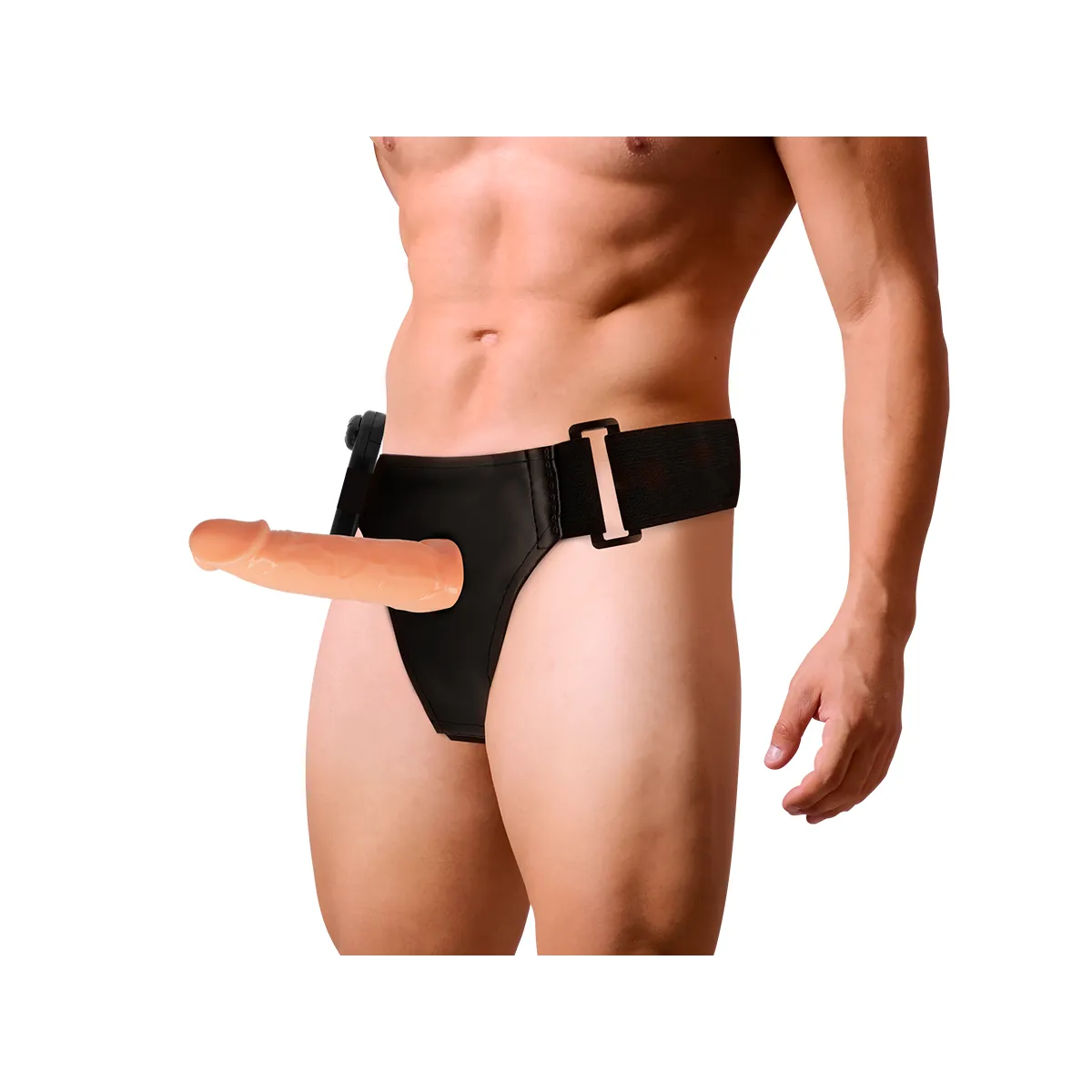 Willian Hollow Rnes mit Vibrator 17 cm -O- 4,5 cm von Harness Attraction | Fesselliebe.de