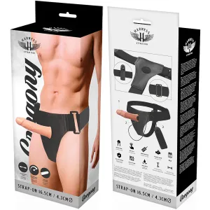 Gregory Hollow Rnes mit Vibrator 16,5 cm -O- 4,3 cm von Harness Attraction