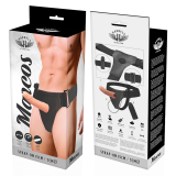 Rnes Hohlrahmen mit Vibrator 15 cm -O- 5 cm von Harness Attraction | Fesselliebe.de