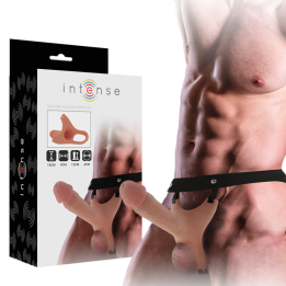 Hohlgeschirr mit Silikon-Dildo 16 X 3,5 cm von Intense Couples Toys | Fesselliebe.de