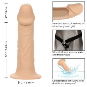 Performance Maxx Lebensechte Verlngerung mit Gurt, Helle Haut von Calexotics