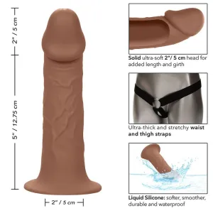 Performance Maxx Lebensechte Verlngerung mit Geschirr, Braun von Calexotics