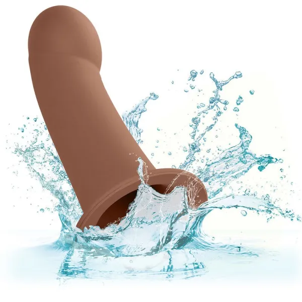 Performance Maxx Extension mit Gurt, Braun von Calexotics | Fesselliebe.de