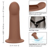 Performance Maxx Extension mit Gurt, Braun von Calexotics | Fesselliebe.de